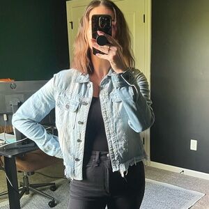Cropped Denim Jacket